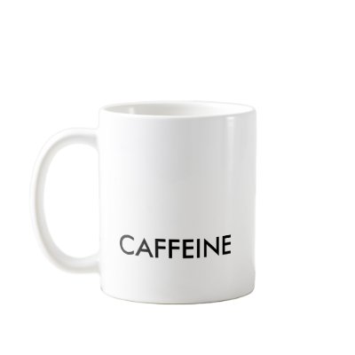 Caffeine Chemical Structure Mug by katherinenewman
