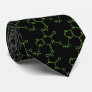 Caffeine Coffee Molecule Custom Ties