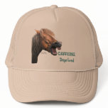 Caffeine Deprived  Funny Horse hats