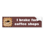 Caffeine fiend bumper sticker bumper stickers