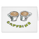 Caffeine Folding Card