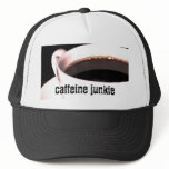 Caffeine Junkie hat cap