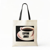 Caffeine Junkie Tote Bag