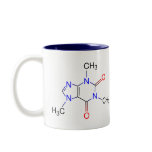 Caffeine lecule mug