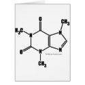 Caffeine Molecular Structure cards