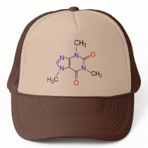 Caffeine Molecule Hat