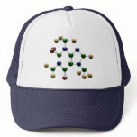 Caffeine Molecule Hat