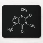 caffeine molecule mousepads