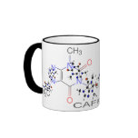 Caffeine molecule mugs