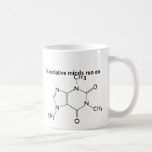 Caffeine Molecule Mug from Bloodshot Press