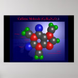 Caffeine Molecule (print)