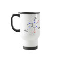 Caffeine Molecule Thermal Mug