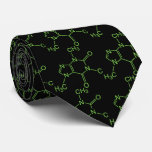 Caffeine Molecule Tie