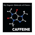 Caffeine Molecule t-shirts