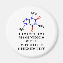 Caffeine Morning Black The MUSEUM Zazzle Gifts Refrigerator Magnets