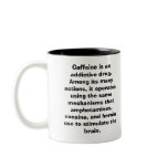 caffeine-mug, Caffeine is an addictive drug. Am...