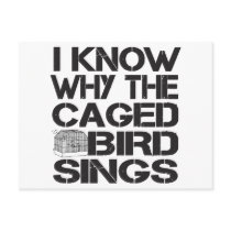 Caged Bird Postcard