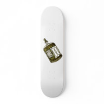 Caged Heart Skate Board Deck