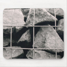 Caged Rocks Photo Design Mousemat