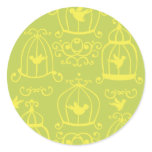 Cagey Round Sticker