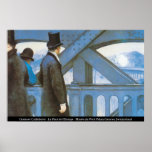 Caillebotte - Le Pont de l'Europe posters