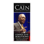 Cain 2012 Rack Card rack cards