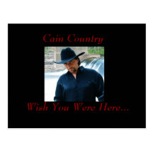 Cain Country Postcard