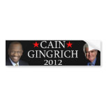 Cain/Gingrich Bumper Sticker