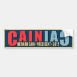 CAINiac for Herman Cain Bumper Stickers
