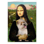 Cairn Terrier 9 - Mona Lisa Card