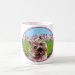 Cairn Terrier in a Garden Coffee Mugs