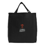 CAIRO, EGYPT BLACK TOTE embroidered bags