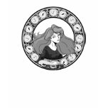 Caitlin & Celtic Spirals t-shirts