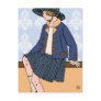 Caitlin in Blue - Postcards