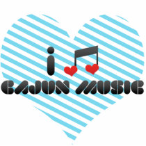 Cajun Music Acrylic Cut Out