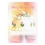 Cake Art III Business Card Template