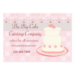 Cake catering business cards
