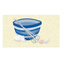 Cake cook business card template