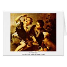 Cake Eater By Esteban Murillo, Bartolomé Cards
