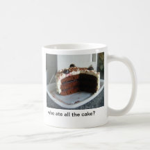 cake gone! mug