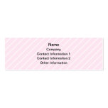 Cake in Light Purple on Pink. Business Card Template