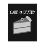Cake or Death? postcards
