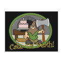 Cake or Death Postcards