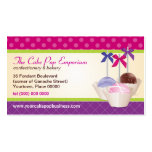 Cake Pop Pattern Business Card