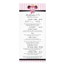 Cake Pops Bakery Custom Rack Cards