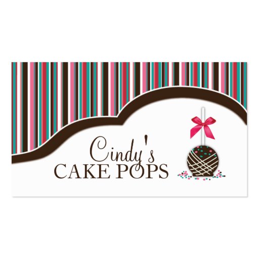 Cake Pops Business Cards