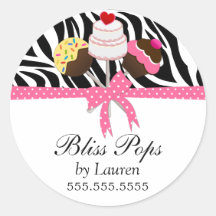 Cake Pops Stickers
