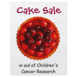 Cake Sale for Charity Flyer