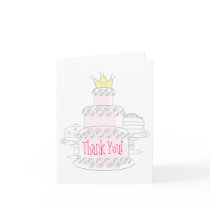 Cake Thank You Card
