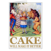 CAKE WILL MAKE IT BETTER CARDS